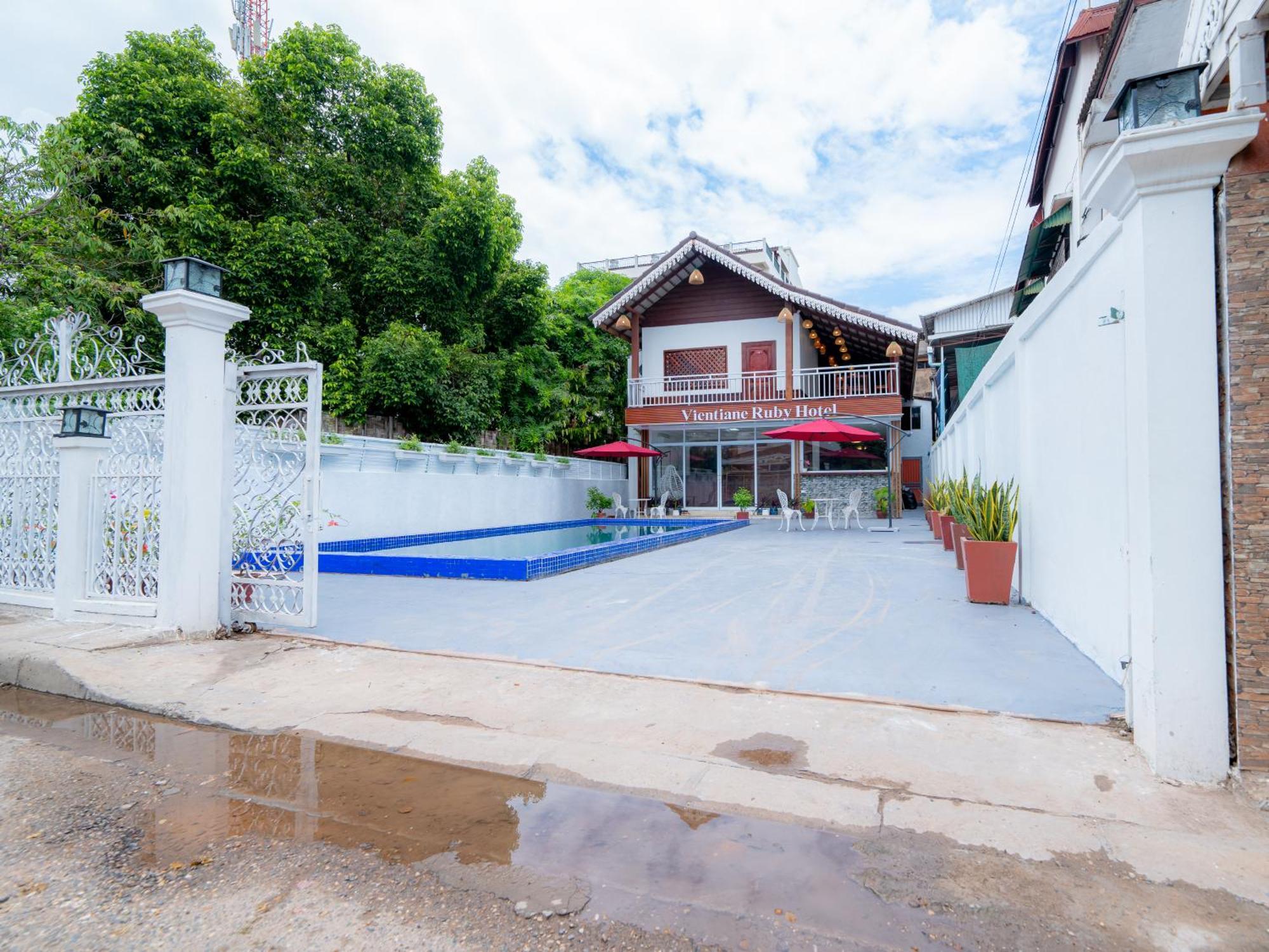 Vientiane Ruby Villa Hotel Eksteriør bilde